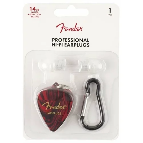 Fender Professional Hi-Fi Transparentna Čepići za uši