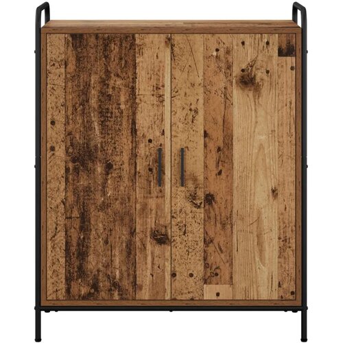  Ormar za cipele 76 x 36 5 x 93 cm Konstruirano drvo Staro drvo - Staro drvo 76 x 36 5 x 93 cm 4 etaže s vratima Slike