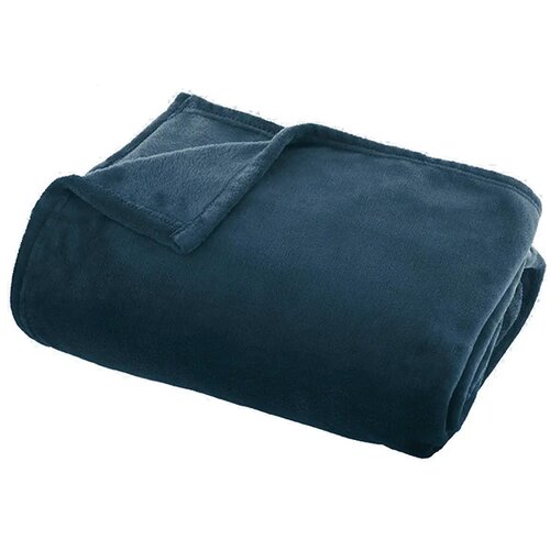 Atmosphera DEKA FLANEL 150X125X1CM POLIESTER PLAVA Cene