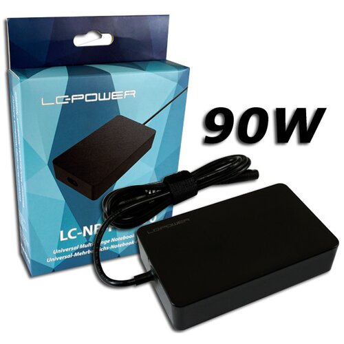 LC-Power Notebook Adaptor 90WUniversal with 10 Adaptors Cijene