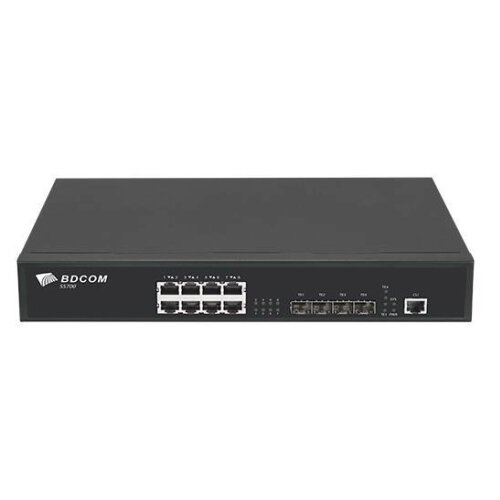 Bdcom S5700-8ET4X switch 8 x 2.5G RJ45, 4 x 10G SFP+ L3 Cene