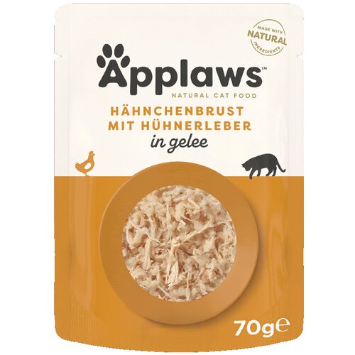 Applaws vrečke v želeju 16 x 70 g - Pi&scaron;čanec z jetri Cijene