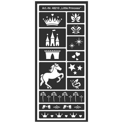  &amp;Scaron;ablon za dizajn doma male princeze Slike