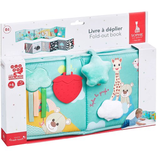 Vulli® zložljiva aktivna knjigica žirafa sophie Cijene