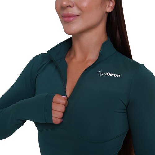 GymBeam ženska sportska majica Ignite Dark Green 92263 Slike