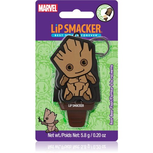 Lip_Smacker Marvel Guardians of the Galaxy obesek za ključe z balzamom za otroke Groot (Root Beer Float) 5,8 g Slike