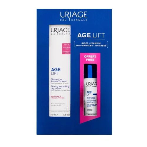 Uriage Age Lift My Anti-Wrinkles & Firmness Duo Set dnevna krema Age Lift Firming Smoothing 40 ml +serum za lice Age Lift Intensive Firming Smoothing Serum 10 ml za ženske