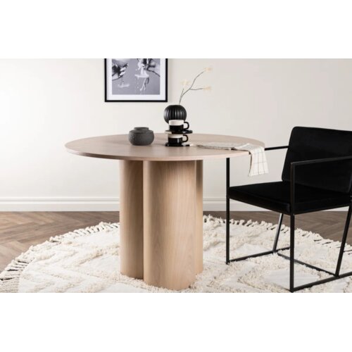 Venture Home Olivia okrugli blagovaonski stol ⌀110 cm, izbijeljeni (whitewash) Cijene