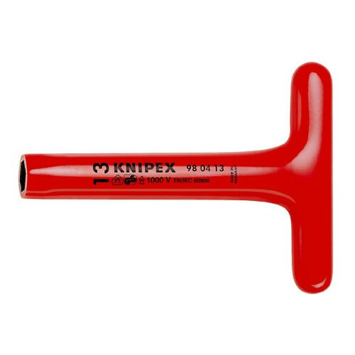 Knipex nasadni ključ sa T-drškom izolovan 1000V 19mm ( 98 04 19 ) Cene