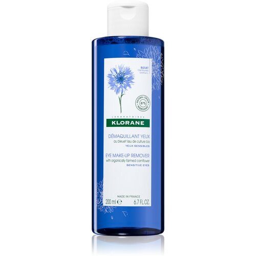 Klorane cornflower waterproof dvofazno sredstvo za uklanjanje &scaron;minke za područje oko očiju za vodootporni make-up 200 ml za žene Cijene