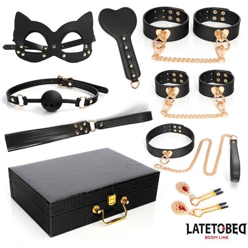 LateToBed BDSM Line Komplet Bondage Kit W. Case Slike