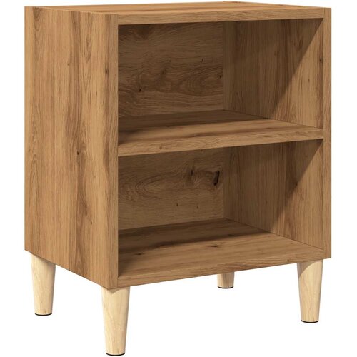 Maison Chic Nočna omarica - Nočna miza artisan hrast 40x30x50 cm inženirski les, (21688272) Cene