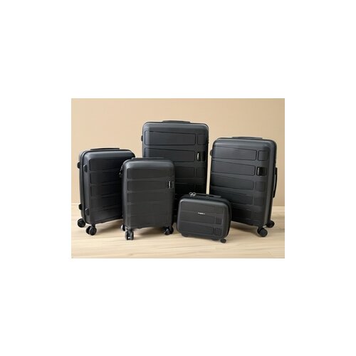  Bolzz Set kofera world 5/1 black BOLKOFWBLACK Cene