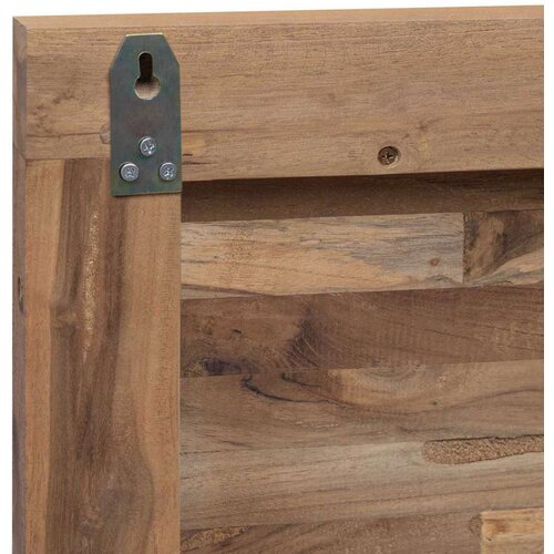  Uzglavlje Zidne Prirodna 160 cm Čvrsto teak drvo Slike