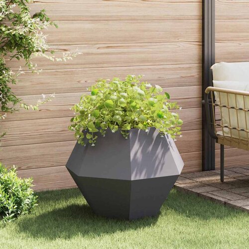  Sadilica 2 pcs Crna 75 x 75 x 60 cm Čelik Slike