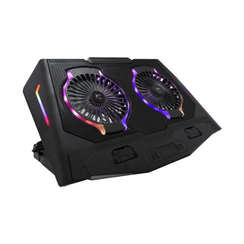 WHITESHARK GCP 10 ICE SHADOW / 2 vent. RGB Cooling Pad Cene