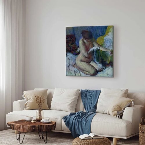  Slika - Edgar Degas &amp;ndash; After the Bath 80x80 Akustična Slike