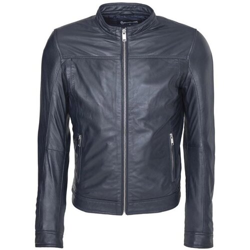 Blue Wellford Jakne BAYON__NAVY Modra Slike