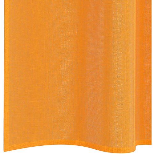 Voile zavjese s džepovima za &amp;scaron;ipke 2 kom. narančaste Narančasta 140 x 260 cm Slike