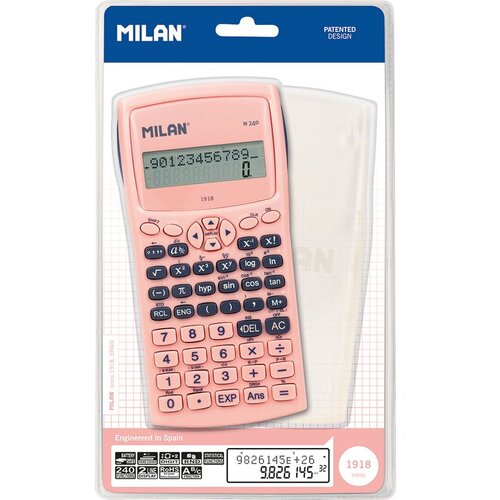 MILAN M240 znanstveni kalkulator Since 1918 roza Slike