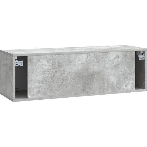  ormar za zid 98 x 31 x 30 cm Betonska siva Konstruirano drvo Slike