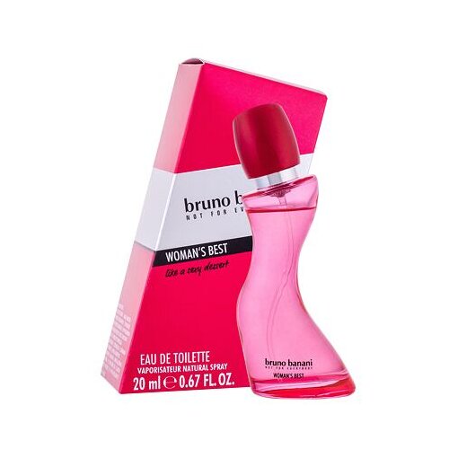 Bruno Banani Woman&amp;acute;s Best toaletna voda 20 ml za ženske Slike