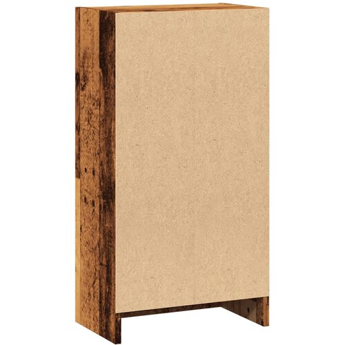  Regal za knjige boja starog drva 40x24x76 cm konstruirano drvo Slike