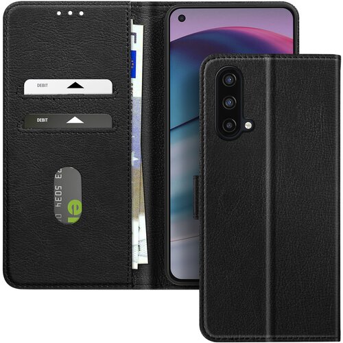 AVIZAR Ohišje za Oneplus Nord CE 5G Clamshell Wallet and Video Holder, Črna, (5000014488) Cene