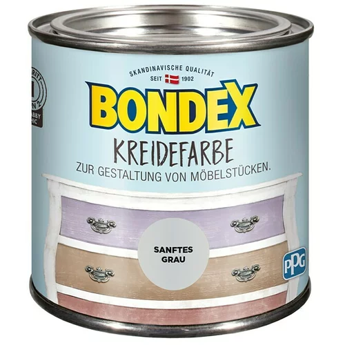 BONDEX Boja na bazi krede (Nježno siva, 500 ml)