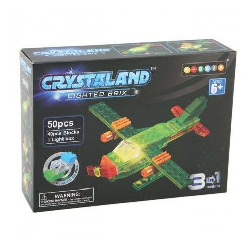 Crystal 3 u 1 Avion 50 kom ( 31-904000 ) Slike
