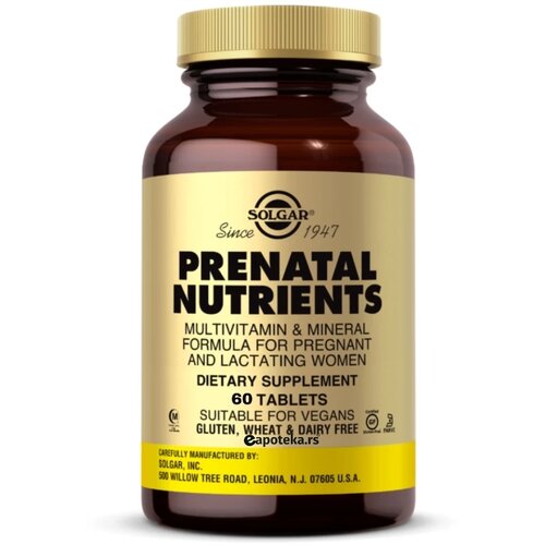 Solgar Tablete Prenatal A60 Cene
