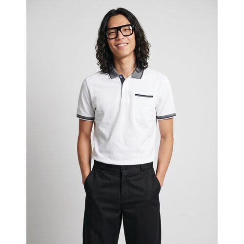 BOTD Polo majice kratki rokavi NEW-POLO-WHITE Bela Slike