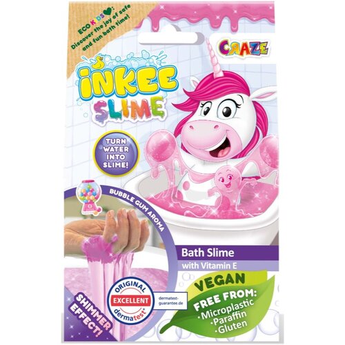 Craze INKEE Slime ljigavac u boji za kupke Pink 100 g Slike