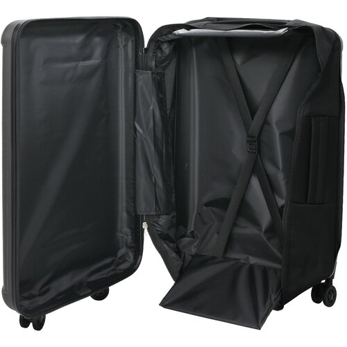 vidaXL Tvrdi kofer 24'' Tamnosiva 43x27x66 cm Cijene
