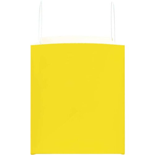  Papirnate vrečke 250 kosov z ročaji rumena 32x22x24 cm, (5000160823) Slike