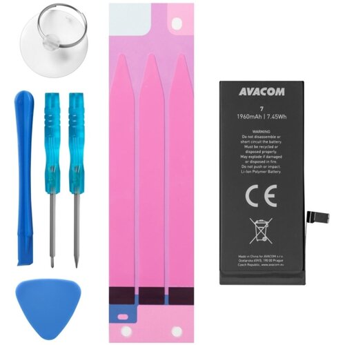 AVACOM Baterija za Apple iPhone 7, Li-Ion 3,82V 1960mAh (nadomešča 616-00255), (20712171) Cene
