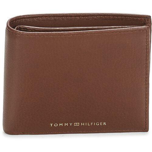 Tommy Hilfiger Denarnice TH PREMIUM LEATHER CC AND COIN Kostanjeva Slike