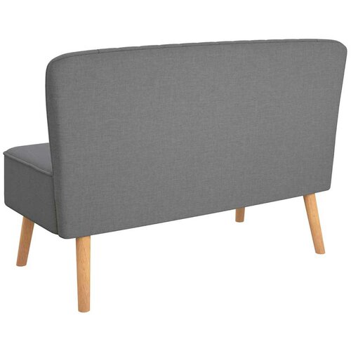  Kauč Tkanina 117x55,5x77 cm Svijetlo sivi Slike