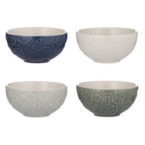 Shumee MC-Set 4 mešanih barvnih skled, Nautical, (21398914) Cene