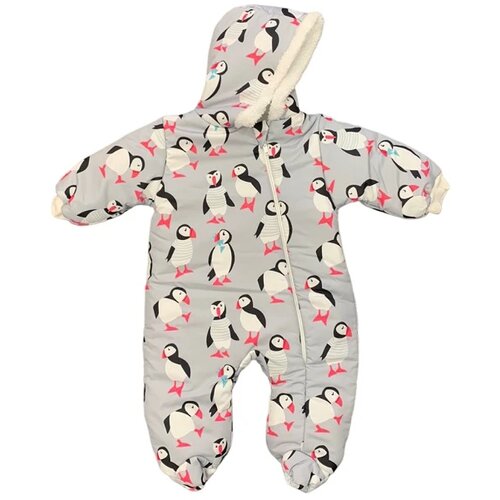  Skafander za bebe Pingvini 3533885, Sivi Cene