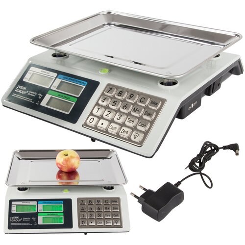 INOX digitalna elektronska vaga do 40 kg osvijetljeni LCD Cijene