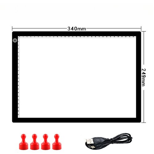 INF Tracing Light Pad, A4 Tracing LED Copy Board Light Box, (21540094) Slike