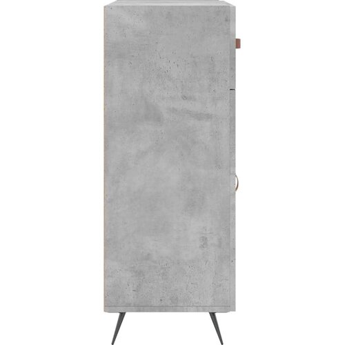 VidaXL Komoda siva boja betona 69 5x34x90 cm od konstruiranog drva Slike