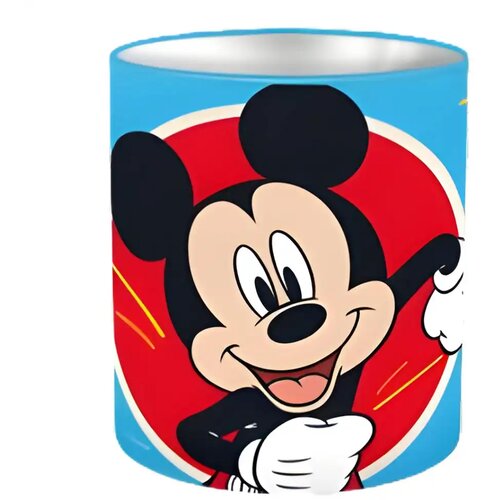 Luna Disney+Mickey Mouse cilindrični metalni stolni držač za olovke 10x11cm Slike