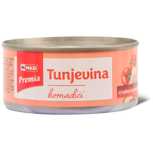 Maxi Tunjevina kom.u sosu od par.160g Cene