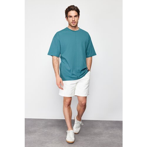 Buy Trendyol Printed Crew Neck T Shirt In Blue | 6thStreet Qatar