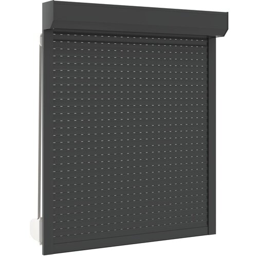 vidaXL Rolete iz aluminija 110x130 cm antracit, (20708037) Cene
