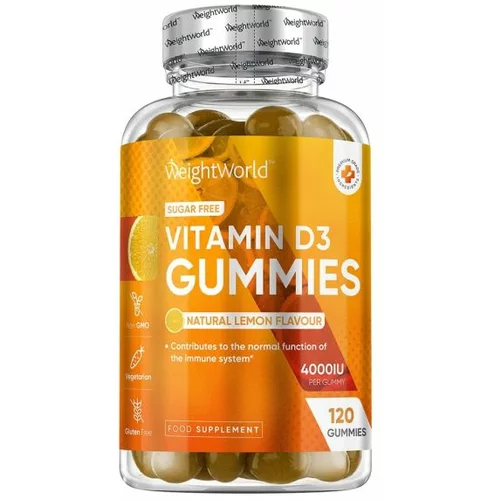 LocoNatura Vitamin D3 4000IU - Vitamin D gumeni bomboni (120 bombona)