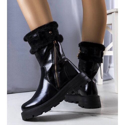 D/CEO Black high boots Christabel Cene