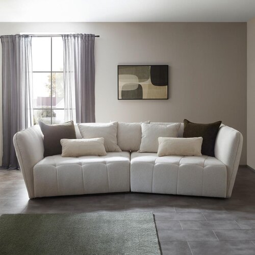 Premium Living Bigsofa In Creme Slike